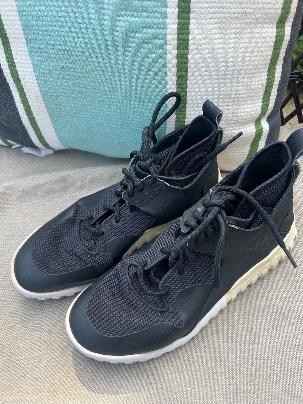 Men's Adidas Tubular Black Sneakers